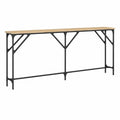Mesa Consola de Roble Sonoma para Salón y Entrada