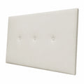 Cabecero Juvenil Tapizado Kent Blanco 105 cm