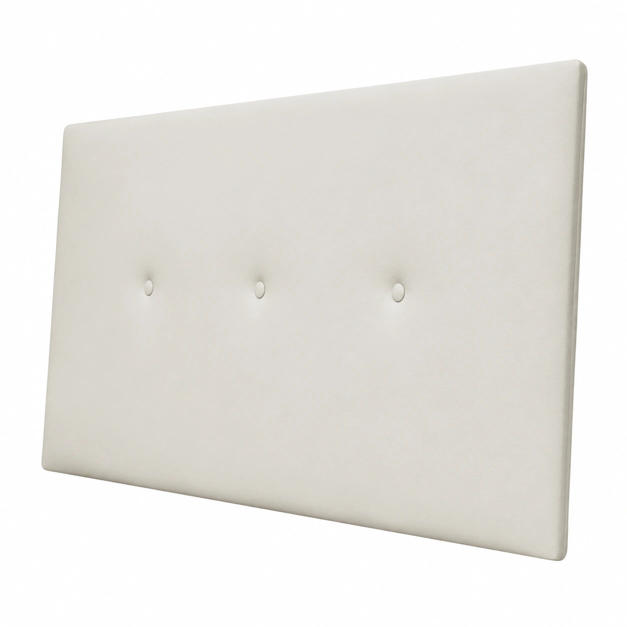Cabecero Juvenil Tapizado Kent Blanco 105 cm