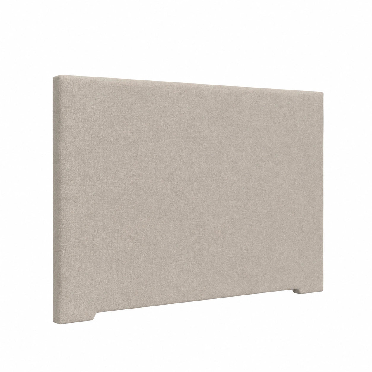 Cabecero Tapizado Acolchado Antimanchas en Crudo para Cama 80/90 cm, 91x125 cm