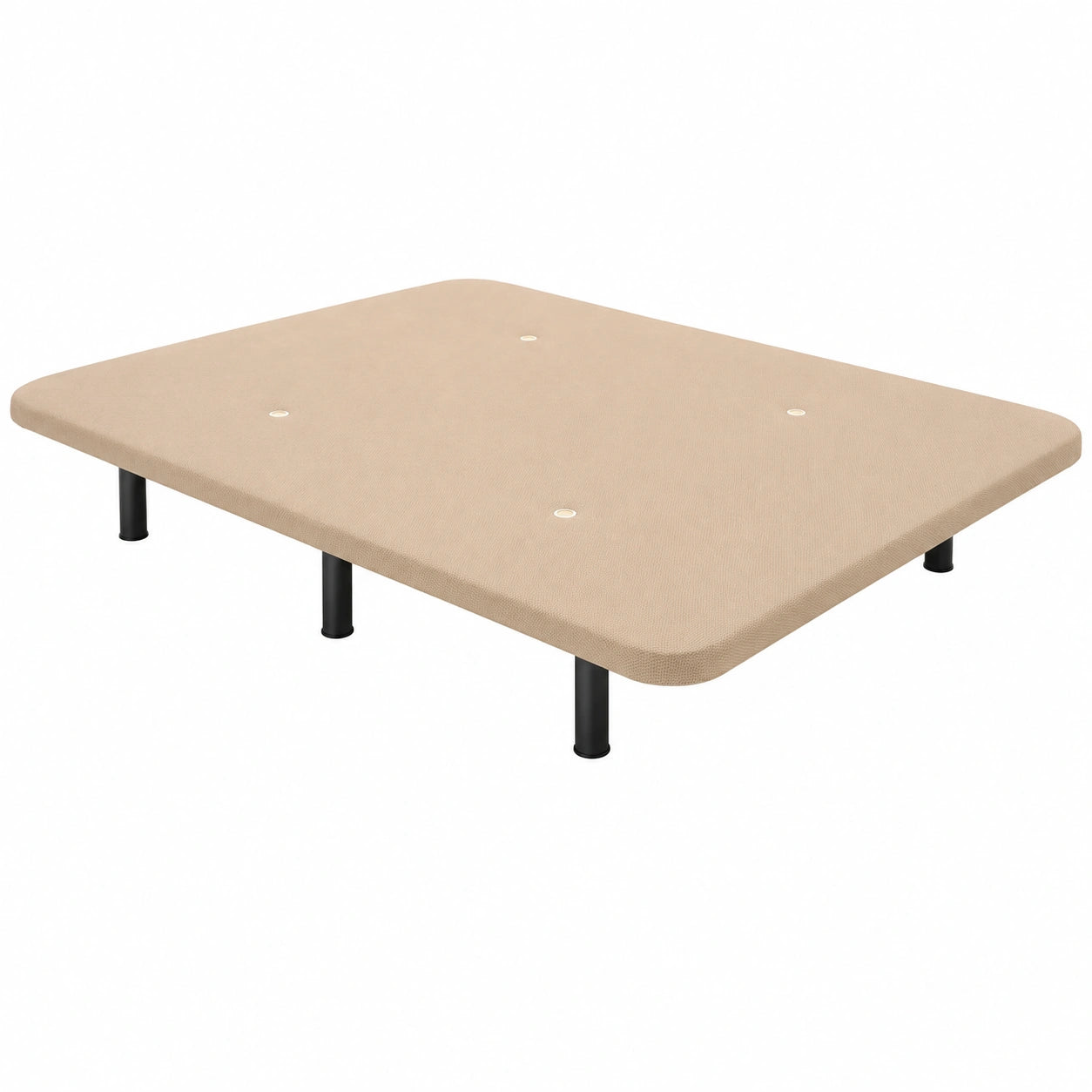 Base de Cama Beige Transpirable con Patas, 90x190 cm